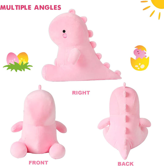 AVS Cute Pink Dinosaur Plush Toy – 20 cm | Ultra Soft & Huggable