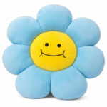AVS 40cm Smiley Daisy Plush Floor Sunflower Shaped Pillow 7 Petal - Image 5