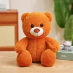 Premium Grey Plush Teddy Bear – Soft & Lovable Gift Toy - Image 3