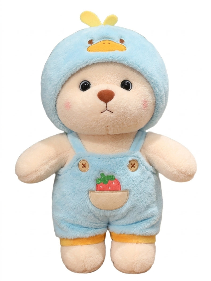Gemini_Generated_Image_3xg4x23xg4x23xg4 (2) eddy Bear with Hoodie Plush Toy 30cm | Soft Stuffed Animal for Kids & Gifts - Image 1